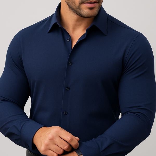 Slim Fit Stretch Overhemd