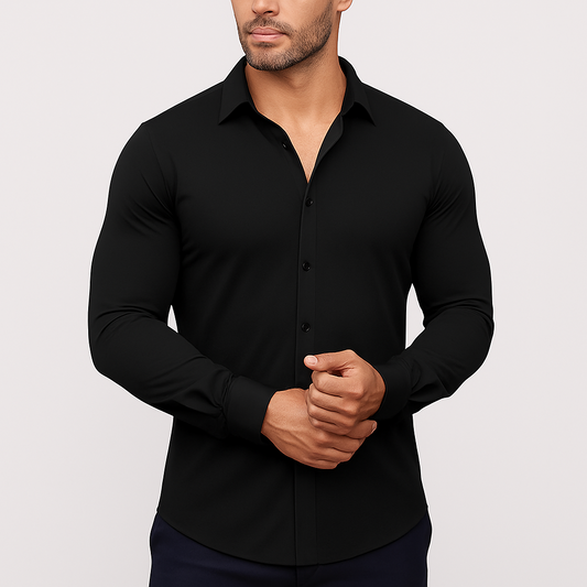 Slim Fit Stretch Overhemd
