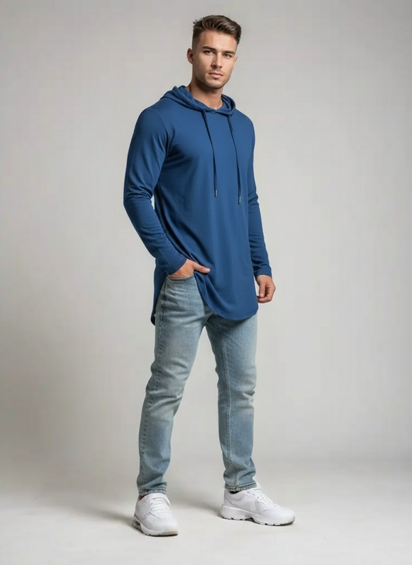 Heren Pullover Hoodie - Slim Fit & Casual Comfort