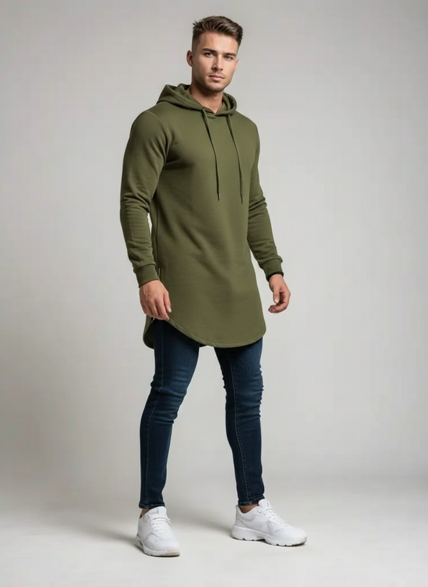 Heren Pullover Hoodie - Slim Fit & Casual Comfort