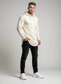 Heren Pullover Hoodie - Slim Fit & Casual Comfort